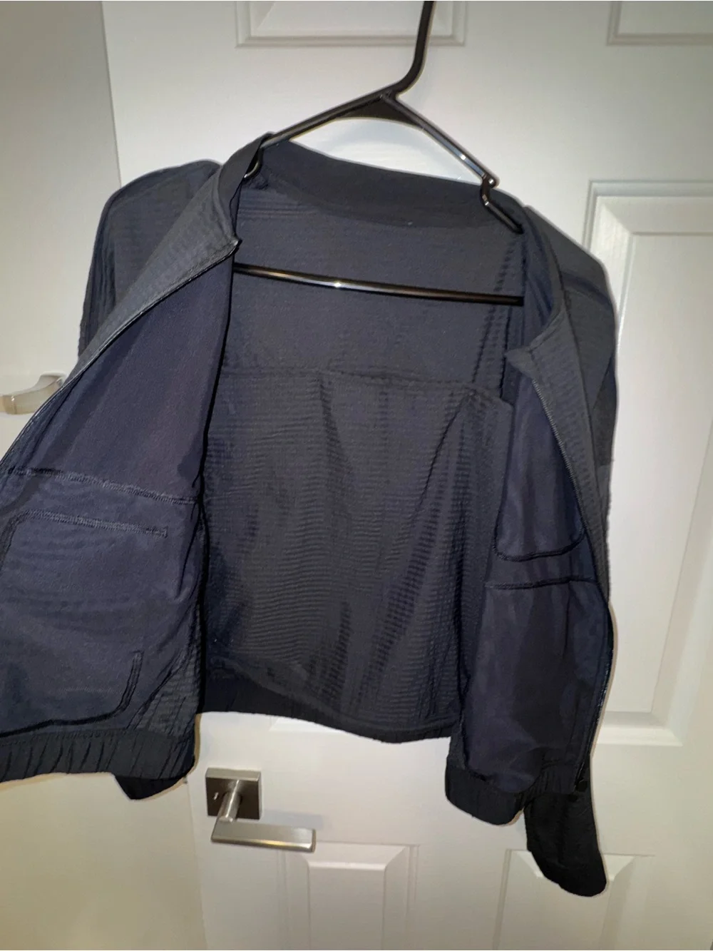 Lululemon pack light bomber jacket black